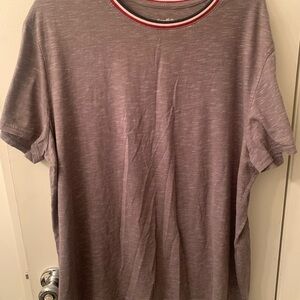 Men's Gray Crew Neck T-Shirt